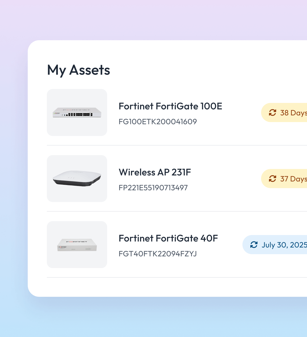 Manage Your Assets